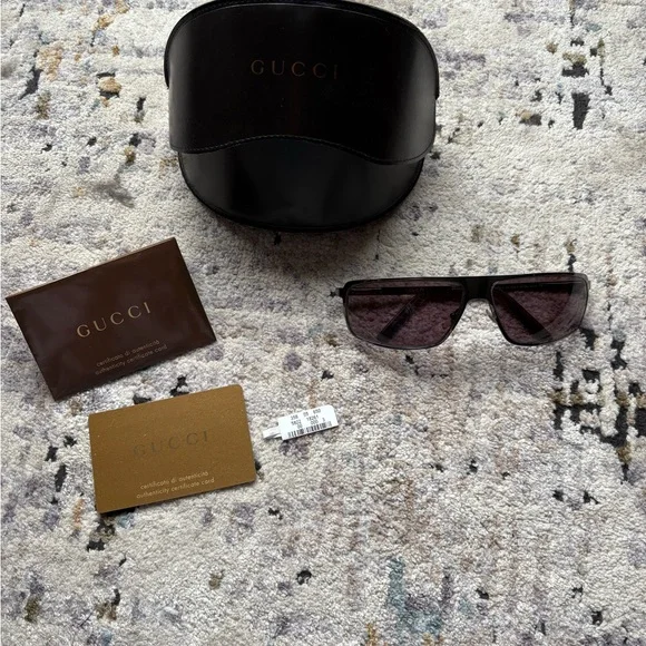 RARE Vintage Gucci Aviator Sunglasses, GG1826/S - Picture 1 of 15